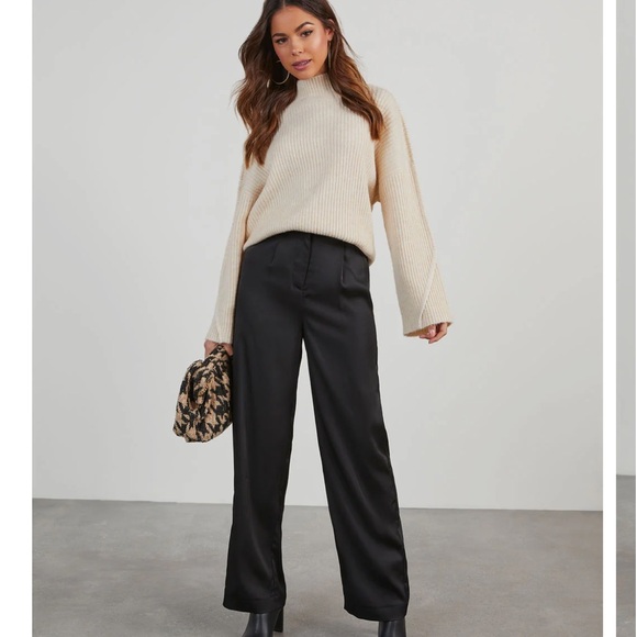 Satin trouser - Picture 3 of 4